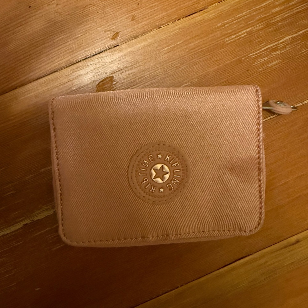 Kipling Blush Pink Compact Wallet